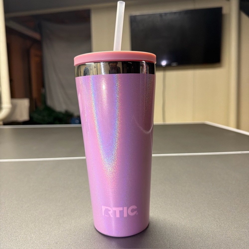 RTIC 20 OZ CERAMIC LINED EVERYDAY TUMBLER COLD STRAW LID LAVENDER